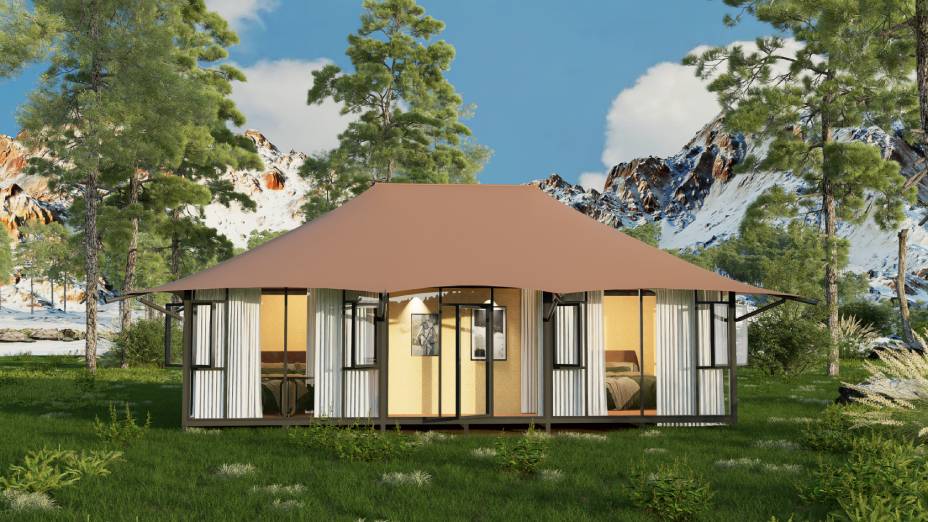 专注多边形帐篷定制—焉耆雪利篷房 