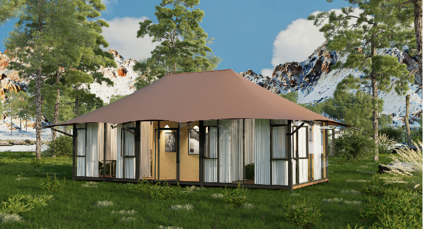 焉耆多边形帐篷厂家：以匠心塑空间，赋能城市多元户外场景