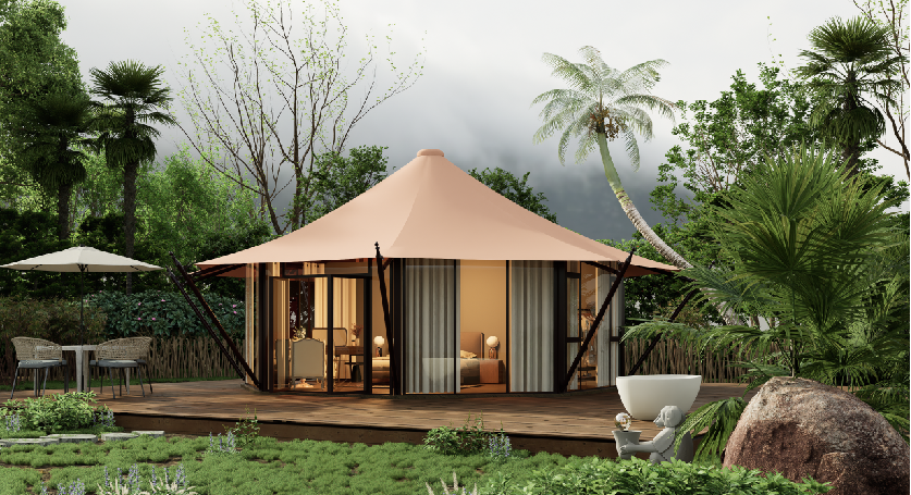 焉耆异形篷房定制：专属设计赋能，打造城市户外专属名片